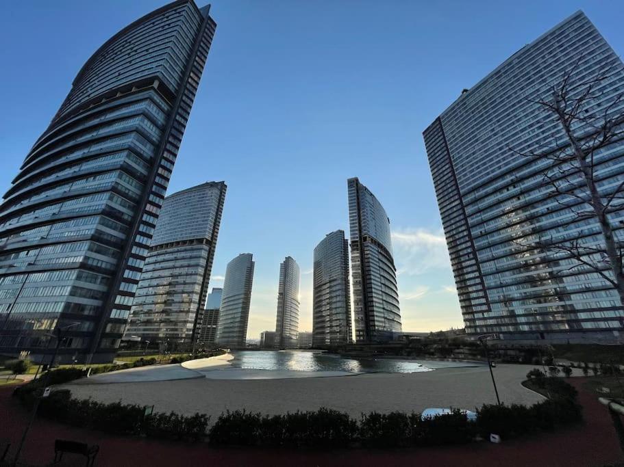 Daire Kozapark 1 Bedroom Lux Apart W/lake View &swimming Pool İstanbul